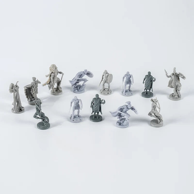 Board Game Miniatures: Injection Molding vs Resin Casting vs 3D Printing