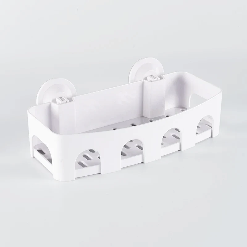 Bathroom Suction Cup Storage Rack