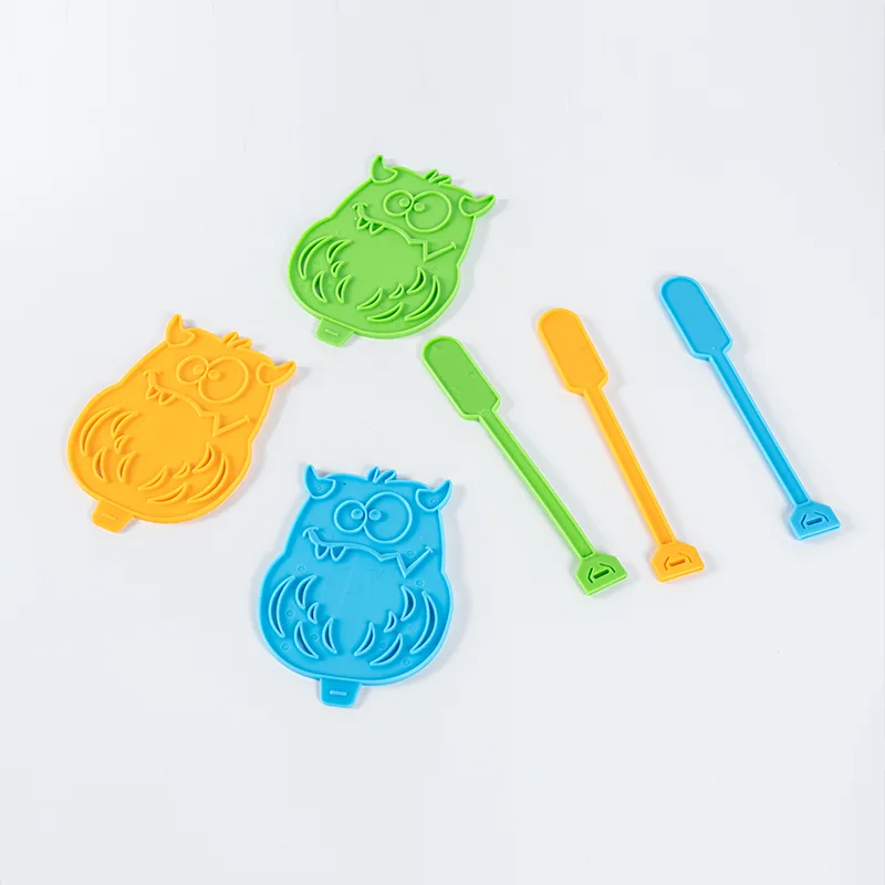 Cartoon-Shaped Plastic Clapper Toy