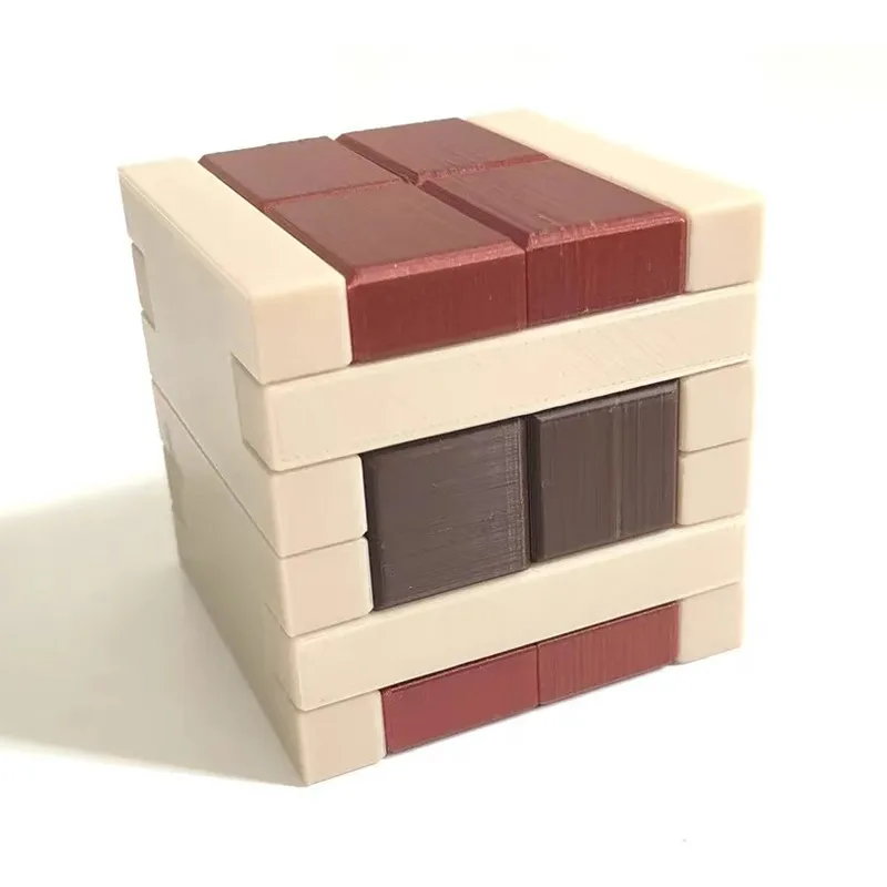 3d Mechanical Assembly Puzzle Box