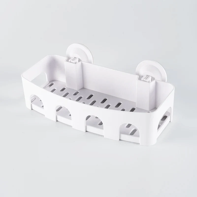Bathroom Suction Cup Storage Rack