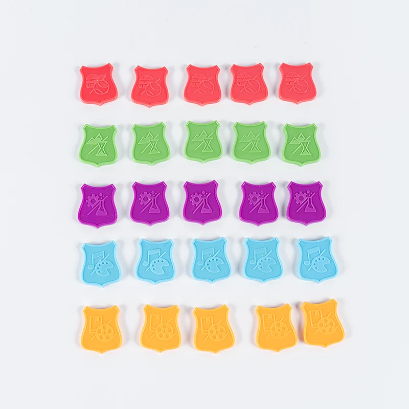 Board Game Plastic Tokens