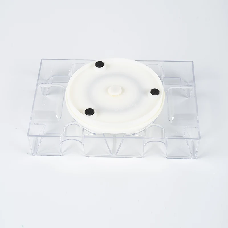 Card Deck Rotating Storage Rack